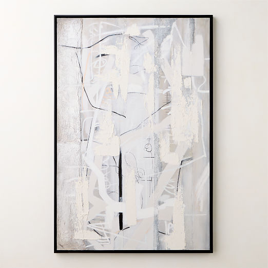 'Athenes' Framed Wall Art 48"x72"