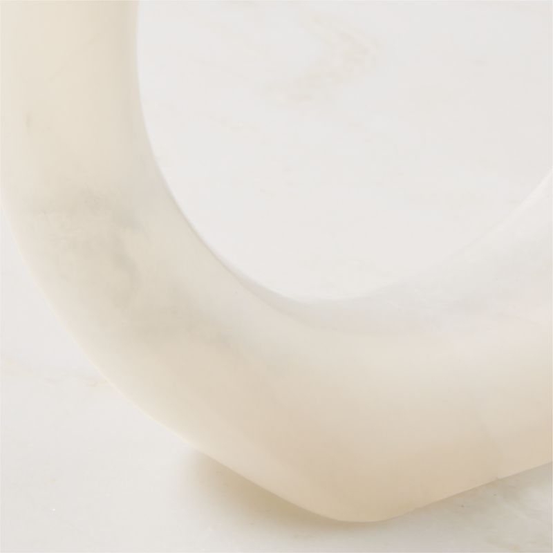 Atmosphere Alabaster Ring Sculpture - image 2 of 5