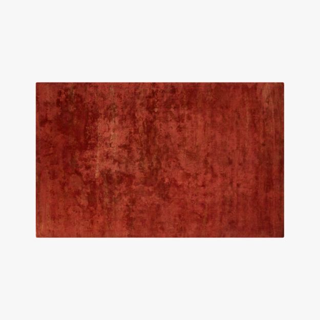 Atossa Faded Red Rug 5'x8' + Reviews CB2