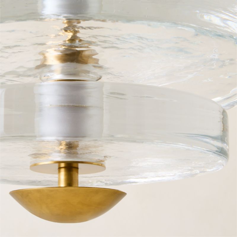Auden Cast Glass Pendant Light 14.4" - image 3 of 7