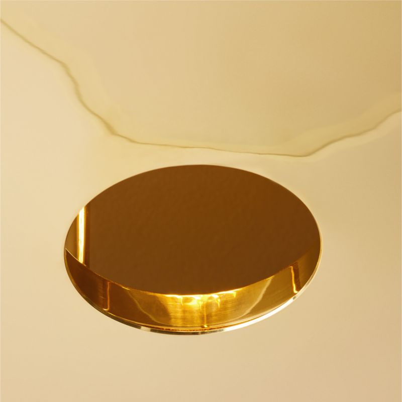 Auden Polished Brass Flush Mount Light 30" - image 4 of 9