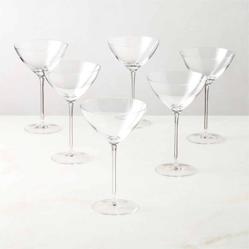 Audrey Martini Glasses Set of 6 - image 3 of 5