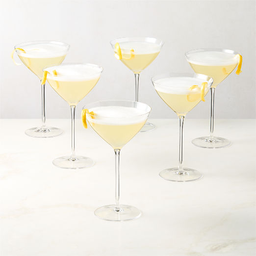 Audrey Martini Glasses Set of 6