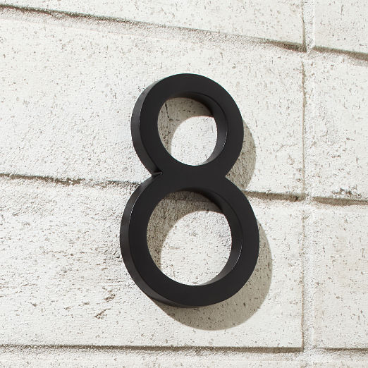 Modern House Numbers | CB2