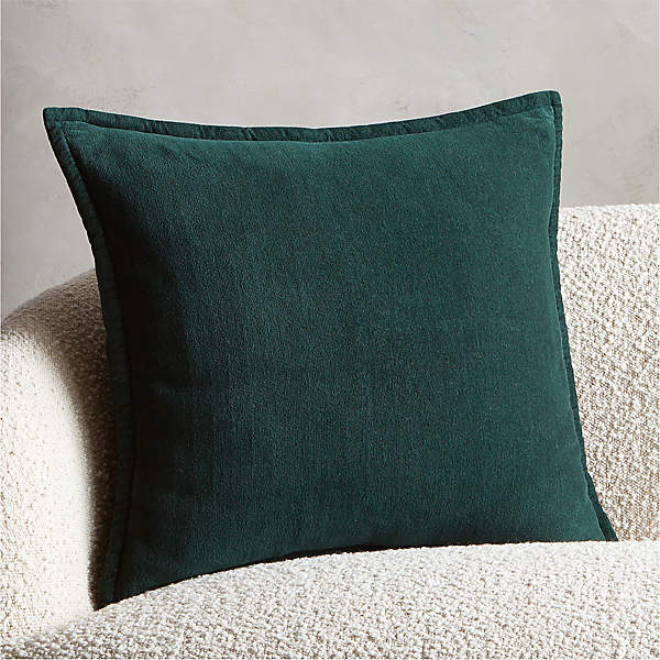 dark teal pillows