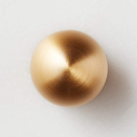 Avery 1" Brushed Brass Knob