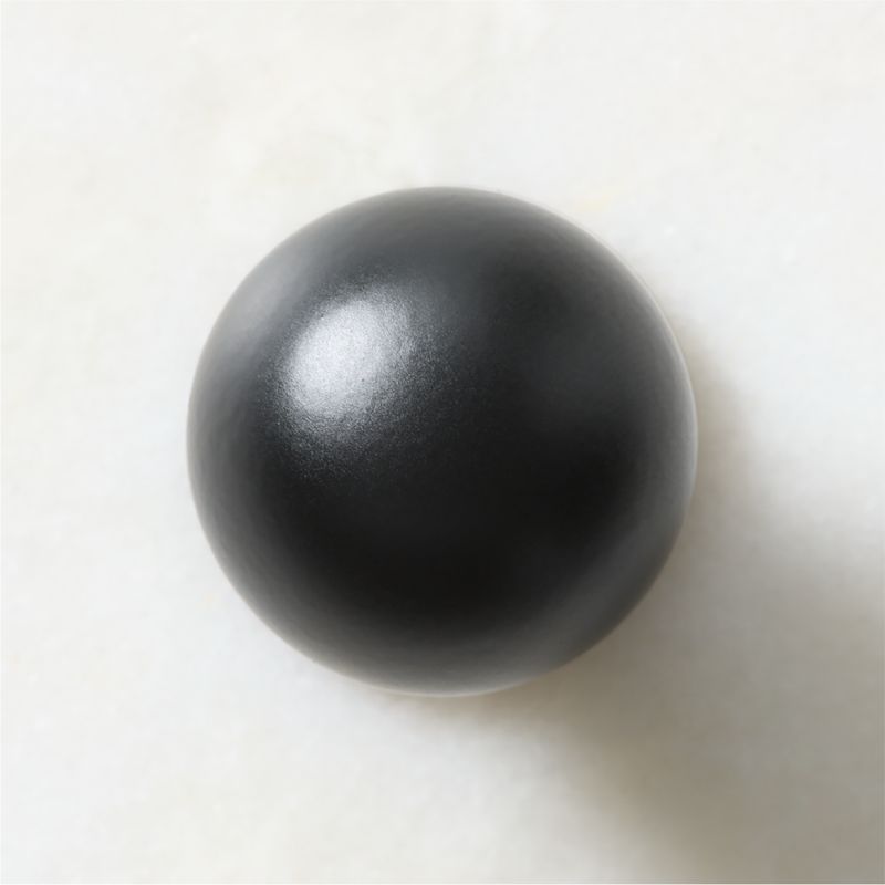 Avery Round Matte Black Cabinet Knob 1" - image 2 of 4