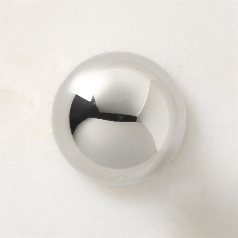 Avery Round Polished Nickel Cabinet Knob 1" - image 2 of 4
