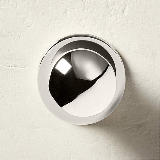 Avery 1.25" Round Polished Nickel Knob