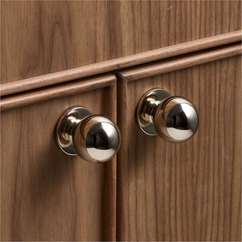 Avery Round Polished Nickel Cabinet Knob 1" - image 3 of 4