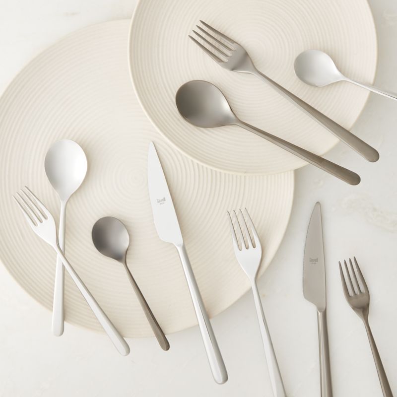 Avesa 20-Piece Polished Silver Flatware Set - image 3 of 6