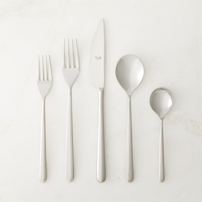 Avesa 20-Piece Polished Silver Flatware Set - image 0 of 6