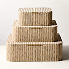 Nadege White Alabaster Box