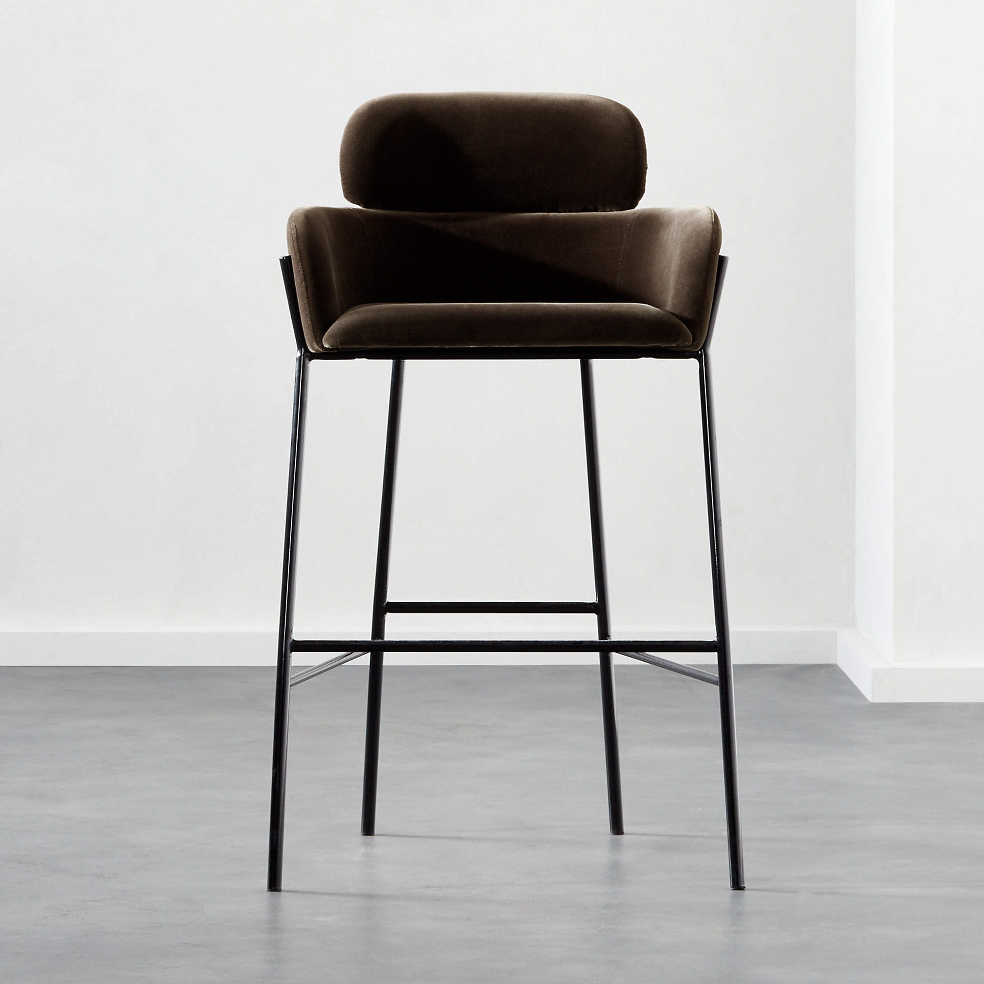 Azalea Mink Bar Stool + Reviews CB2 Canada