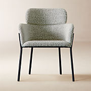 Justine Brown Upholstered Dining Armchair