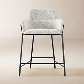 Cb2 azalea deals boucle chair