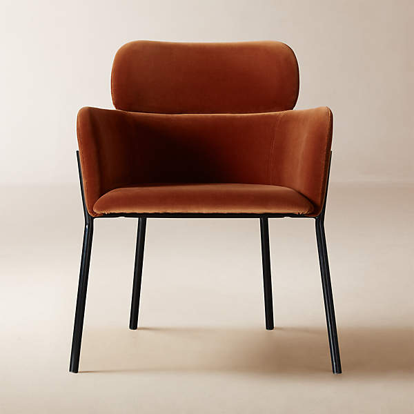 Cb2 azalea store brown chair