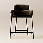 Foley Mink Velvet Counter Stool