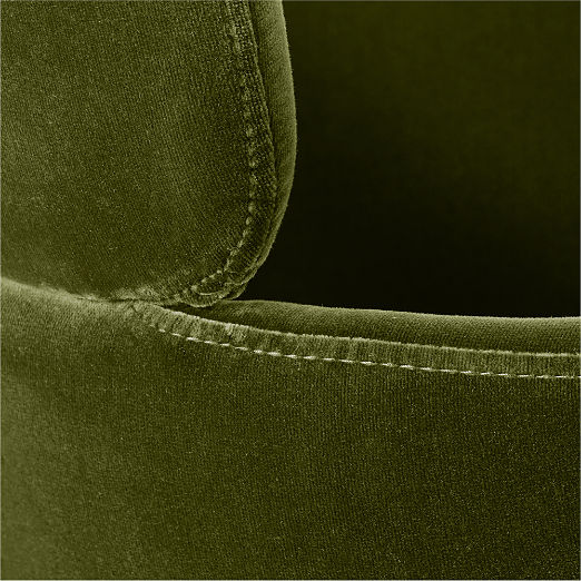 Azalea Green Velvet Counter Stool Set of 2