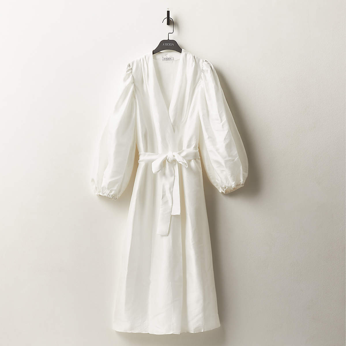 Azeeza Silk Robe Wrap Dress + Reviews | CB2 Canada