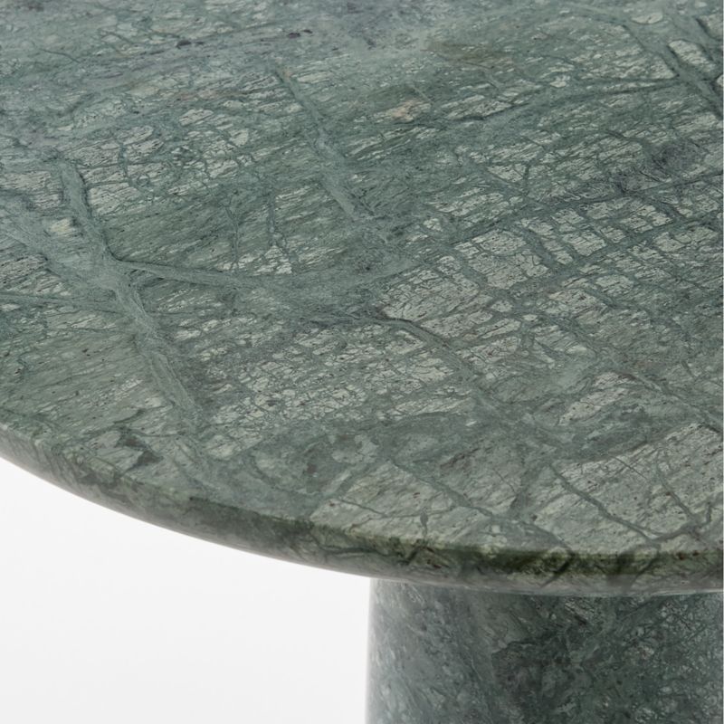 Babylon 30" Round Green Marble Bistro Table - image 4 of 6