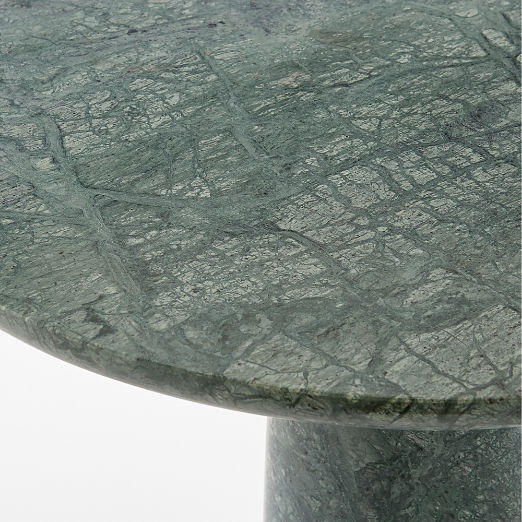 Babylon 30" Round Green Marble Bistro Table