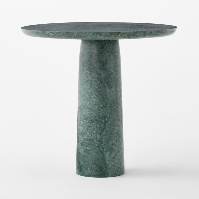 Babylon 30" Round Green Marble Bistro Table - image 3 of 6