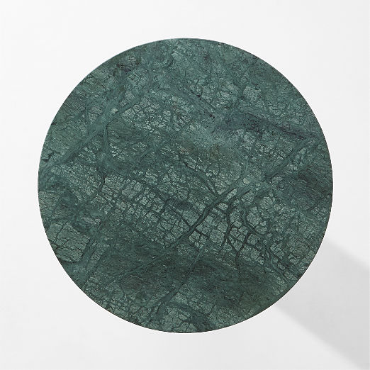 Babylon 30" Round Green Marble Bistro Table