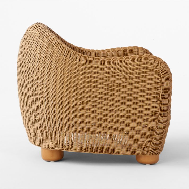 Light wicker chair sale