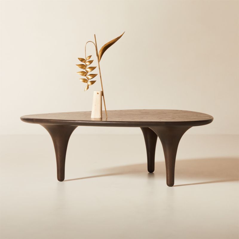 Balizie Brass and Travertine Decorative Table Sculpture - image 2 of 4