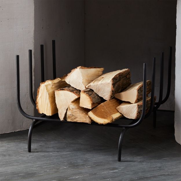 Iron Log Holder Home Decorating Ideas Interior Design
