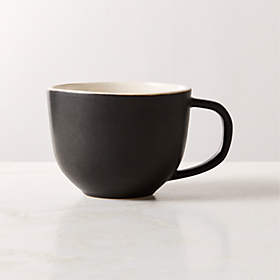 Mori Matte Black Mug 16oz + Reviews | CB2