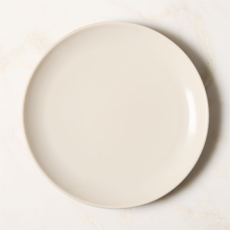 View Barchan Brown and Warm White Stoneware Dinner Plate by Kravitz Design details