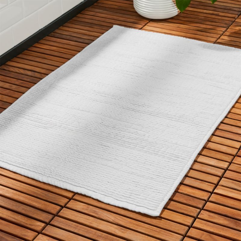 cotton bath mat