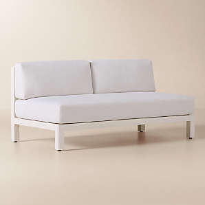 Armless Loveseats | CB2 Canada
