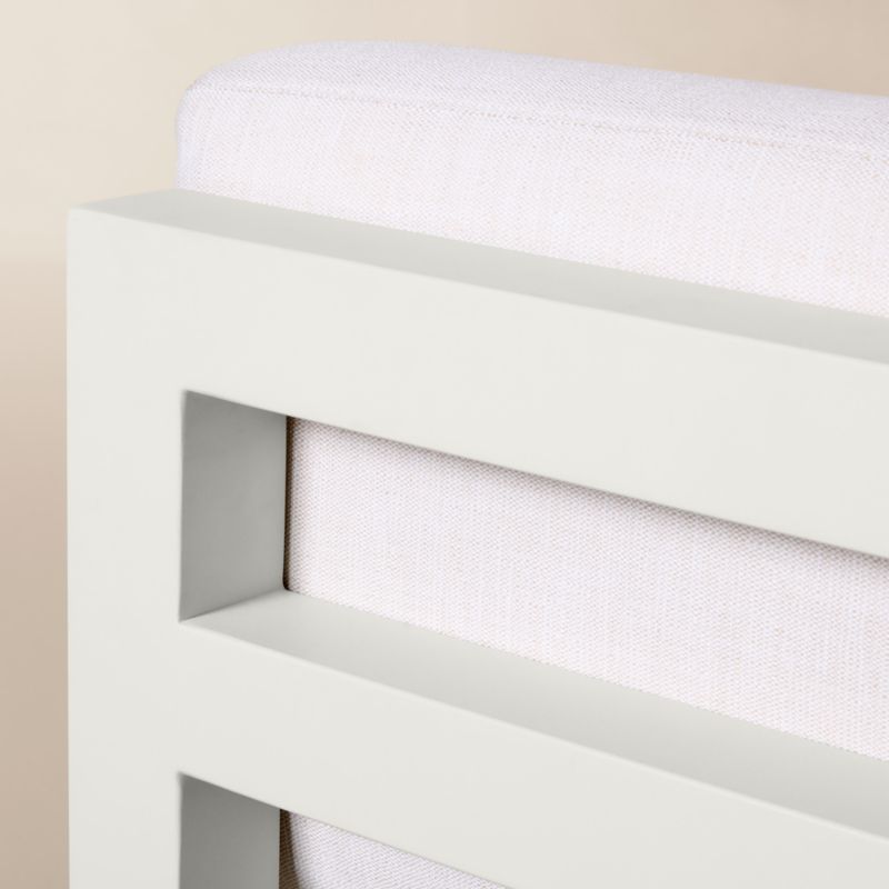 Bay 3-Piece Ivory Aluminum Outdoor Sectional Sofa with Ivory Cushions - image 5 of 8