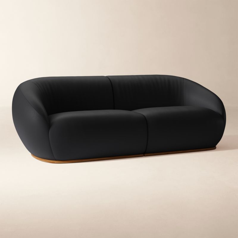 View Baza 2-Piece Leather Sectional Sofa by Casa Dean by Swizz Beatz - image 3 of 5
