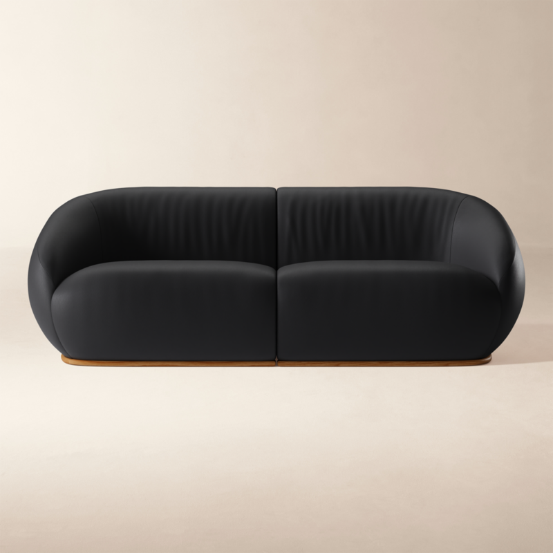 Baza 2-Piece Leather Sectional Sofa by Casa Dean by Swizz Beatz - image 0 of 5
