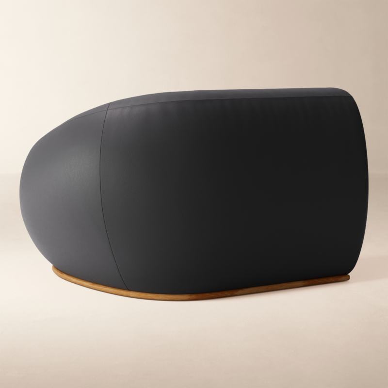 Baza Leather Right Arm Chair by Casa Dean by Swizz Beatz - image 4 of 5