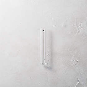 Fling Mirrored Black Wall Sconce Modern Pillar Candle Holder +