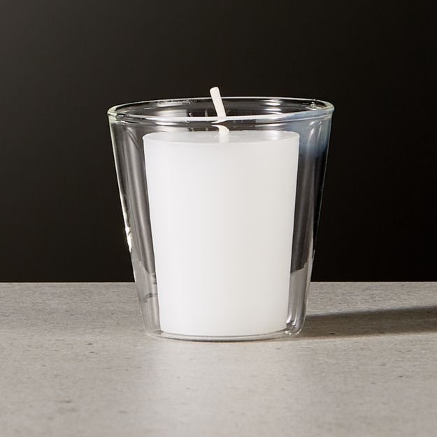 Beaker Glass Tealight Holder + Reviews CB2 Canada