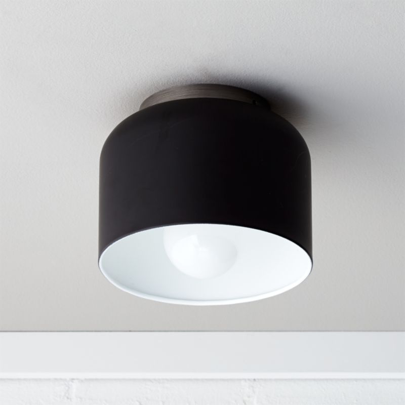View Bell Black Flush Mount Light details