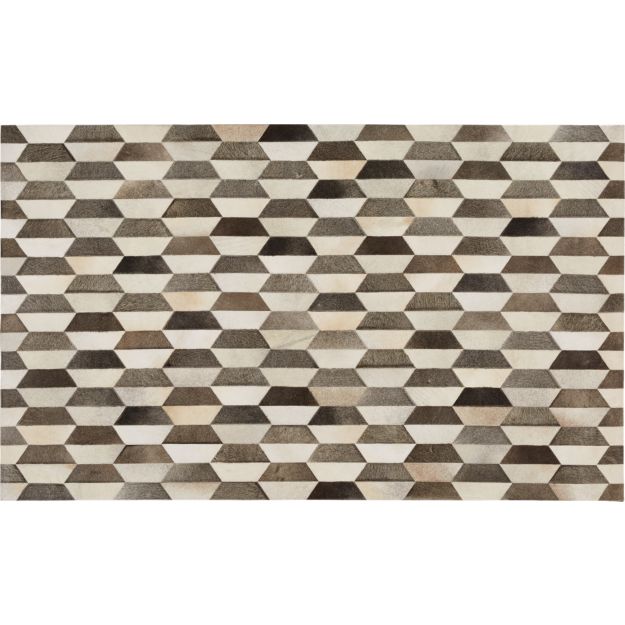 Benjamin Hide Rug 5'x8' + Reviews CB2