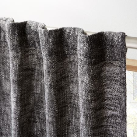 Bensyn Tweed Curtain Panel 48 X96 Reviews Cb2
