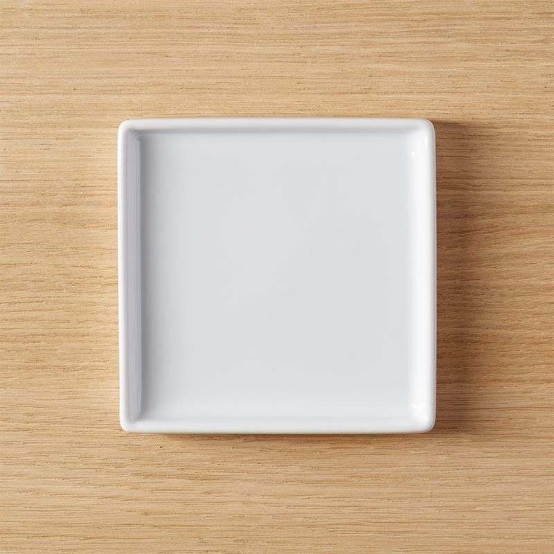 Viewing product image Bento Square White Appetizer Plate - image 1 of 5