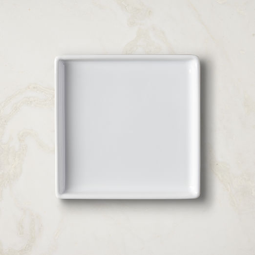 Bento Square White Appetizer Plate