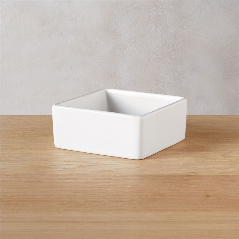 View Bento Square White Mini Bowl details