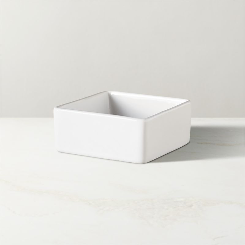 View Bento Square White Mini Bowl details
