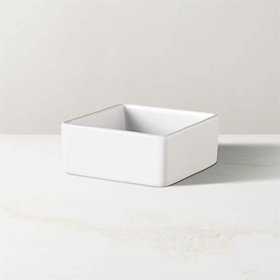 Bento Square White Mini Bowl