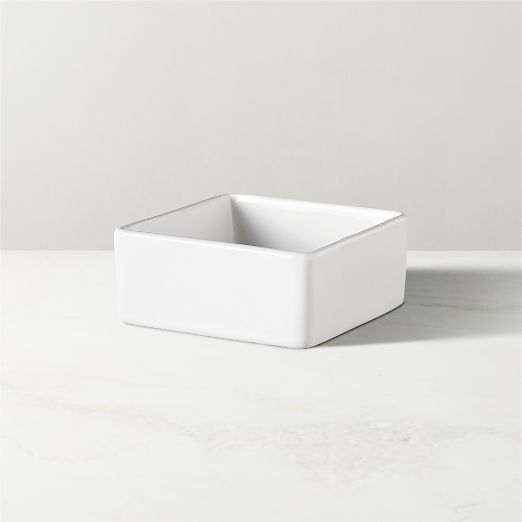 Bento Square White Mini Bowls